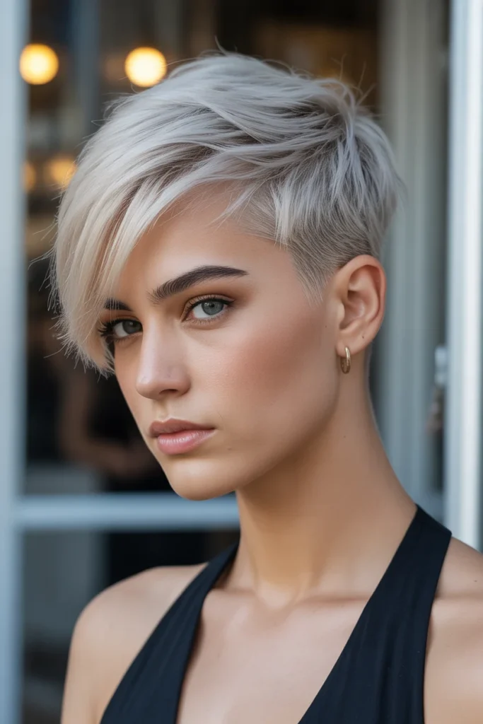 Textured Crop with Fringe