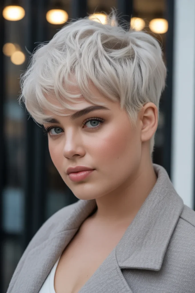 Textured Pixie with Volume