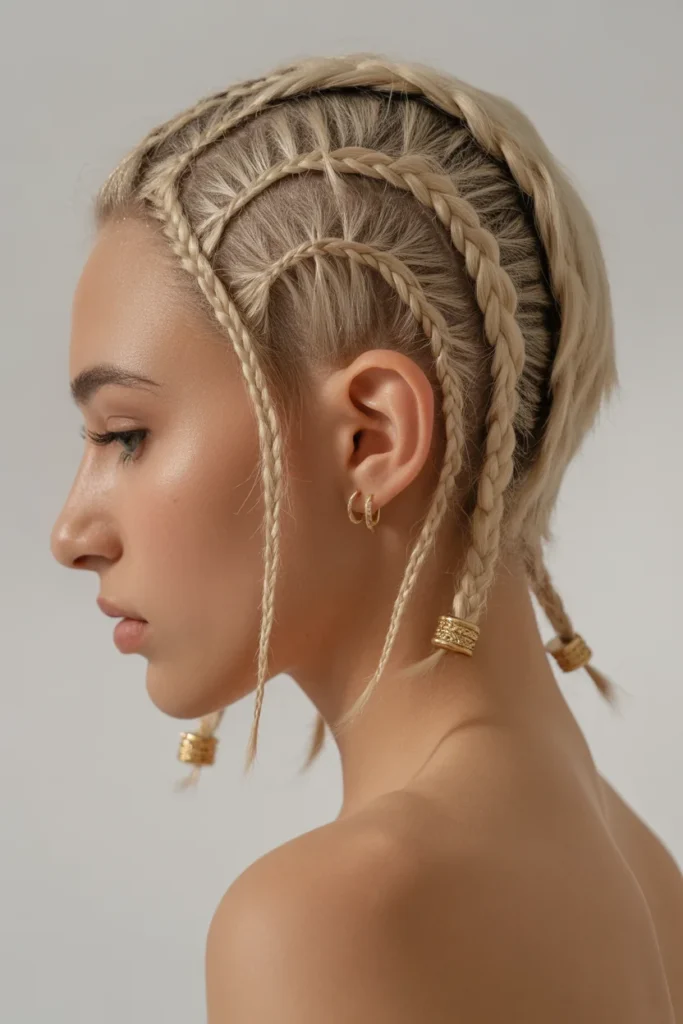 The Braided Bob Updo