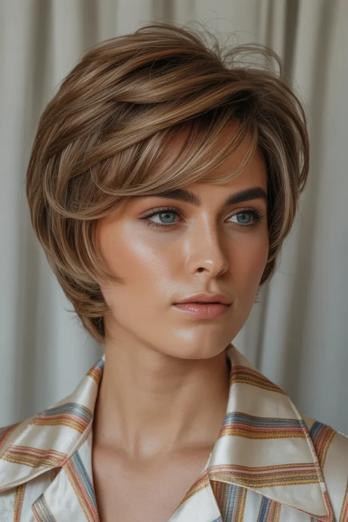 The Feathered Face Frame Bob