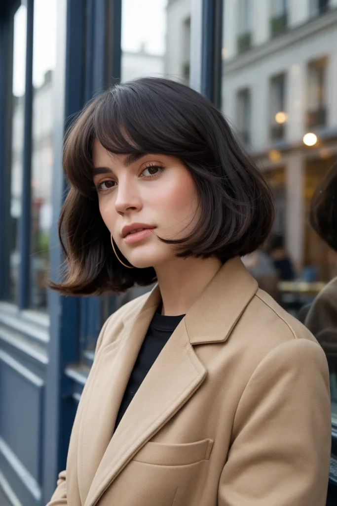 The French Bob with Bangs