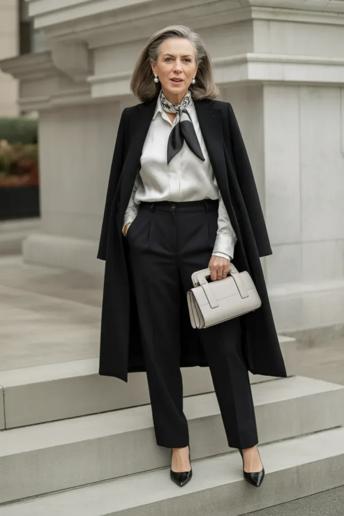Timeless Black and White Winter Ensemble