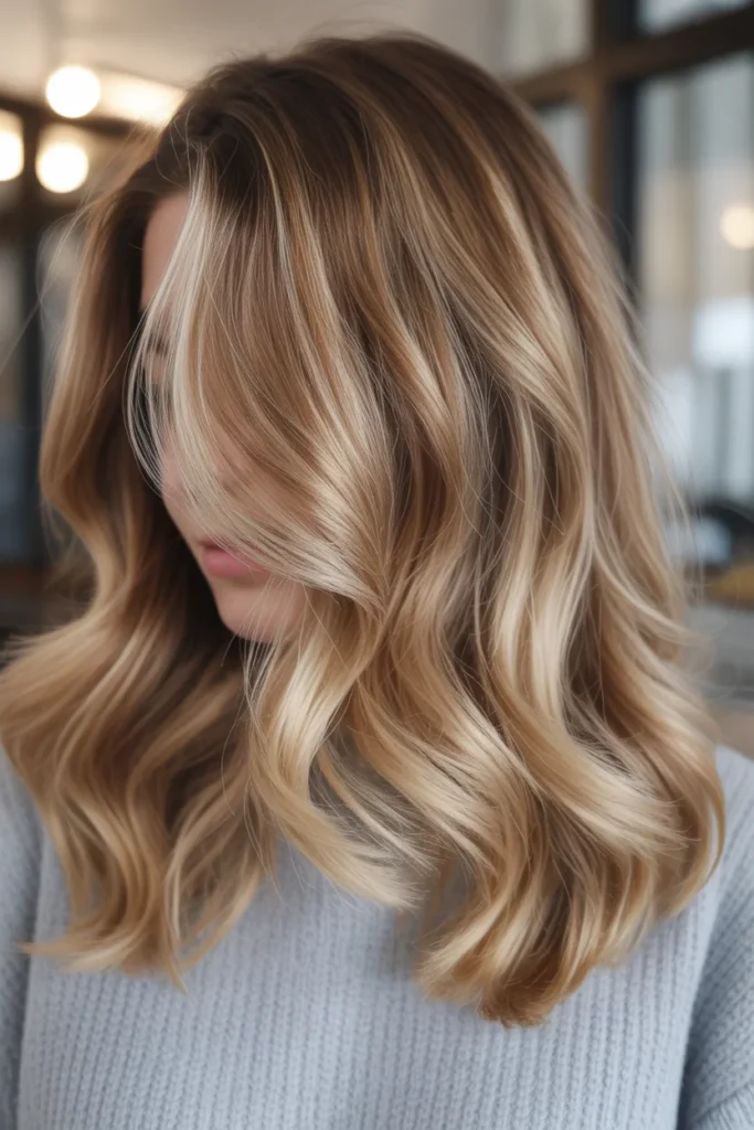 Toasted Coconut Balayage