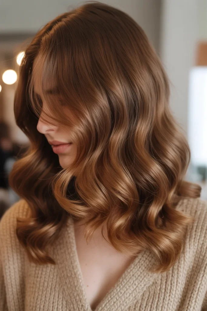 Toffee Brown with Creamy Dimension