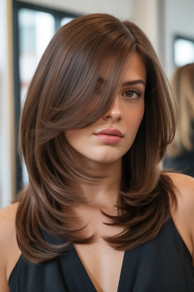 U-Shaped Layered Cut