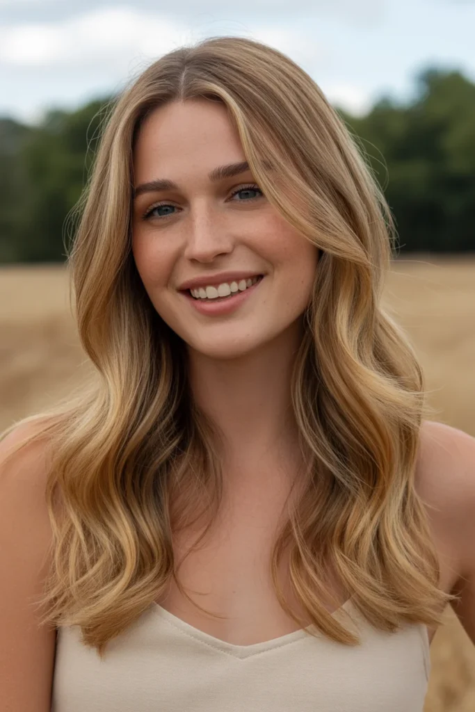 Wheat Blonde Highlights