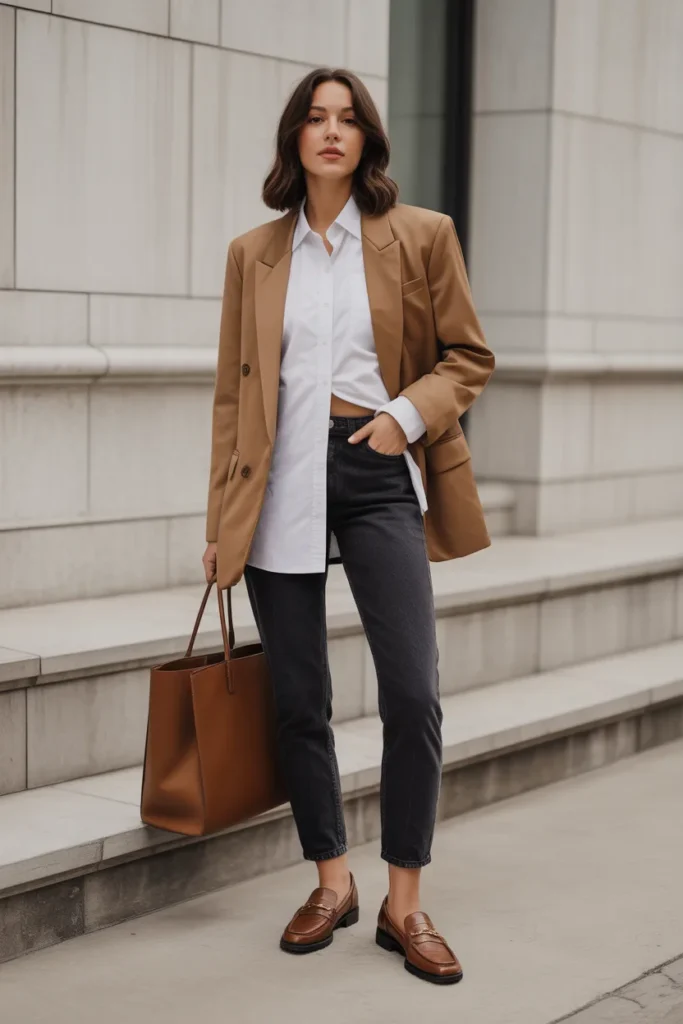  White Shirt and Jeans Elevated